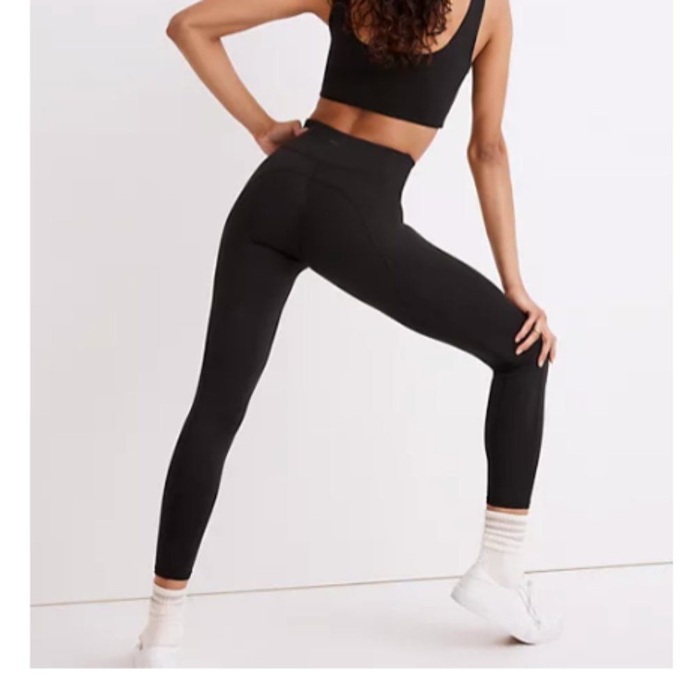 NWT Madewell MWL Flex High-Rise Leggings 25"